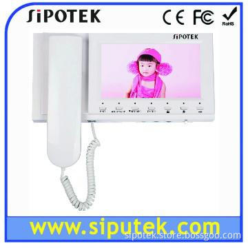2013 hot sale  video door phone SIPO-866M with 7-inch TFT LCD and 2GB